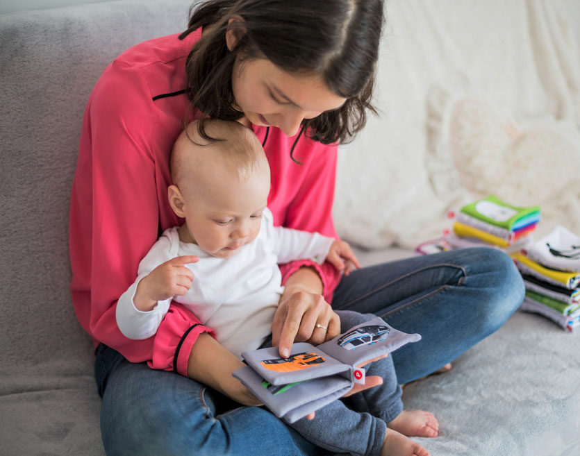 Woman implementing productivity strategies for working mom success